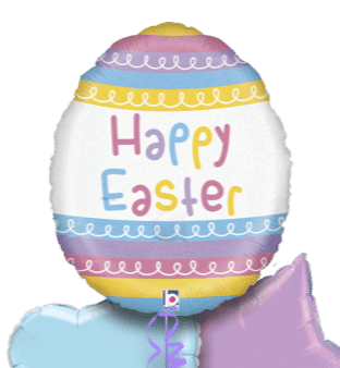 Happy Easter Egg Balloon
