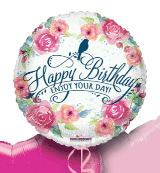 Happy Birthday Enjoy Your Day Balloon