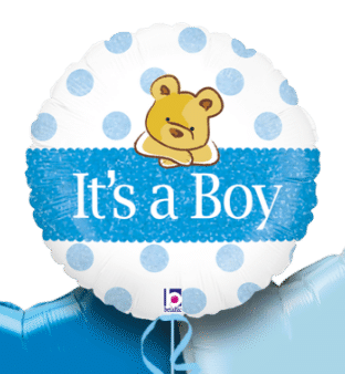 Its a Boy Baby Bear Balloon