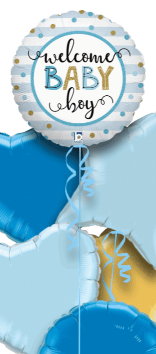 Welcome Baby Boy Balloon