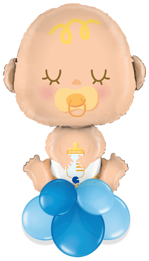 Cute Baby Boy Air Filled Display