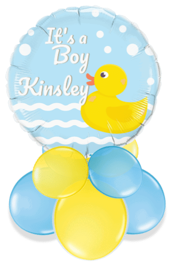 It's a Boy Baby Duck Air Filled Display