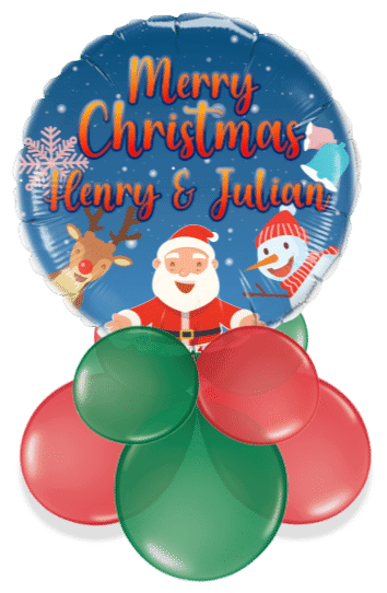 Christmas Friends Air Filled Display