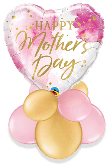 Watercolour Mothers Day Air Filled Display