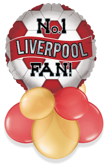 No 1 Liverpool Fan Football Air Filled Display