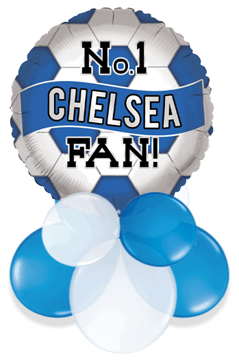 No 1 Chelsea Fan Football Air Filled Display