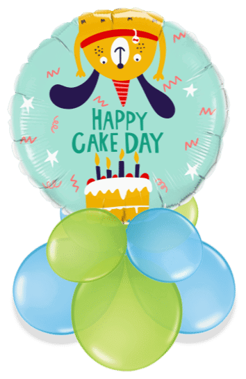 Happy Cake Day Air Filled Display