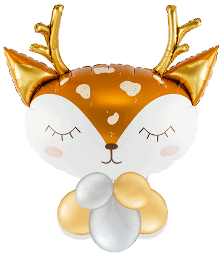 Woodland Reindeer Air Filled Display