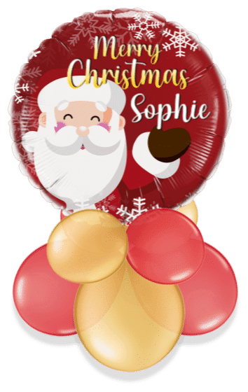 Jolly Santa Air Filled Display
