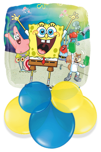 Spongebob and Friends Air Filled Display