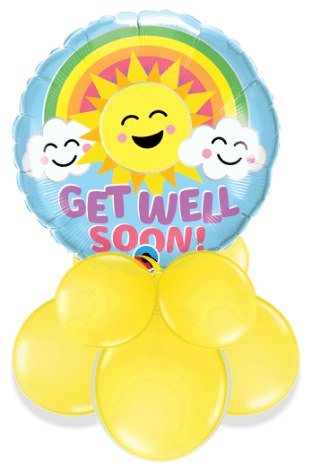 Get Well Sunshine Air Filled Display