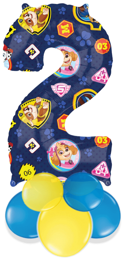 Paw Patrol Blue 2 Air Filled Display