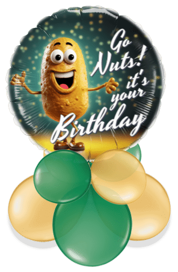 Go Nuts Birthday Air Filled Display