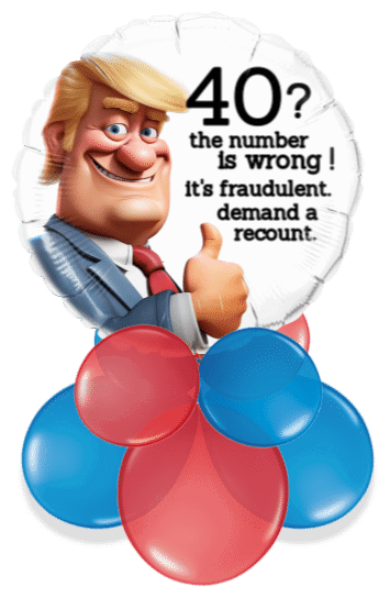 Donald Trump Recount Air Filled Display