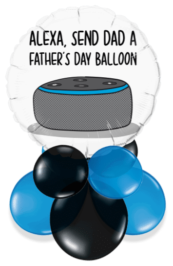 Alexa Fathers Day Air Filled Display