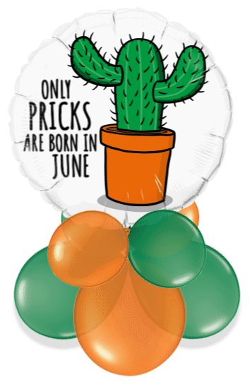 Pricks Born In Month Air Filled Display