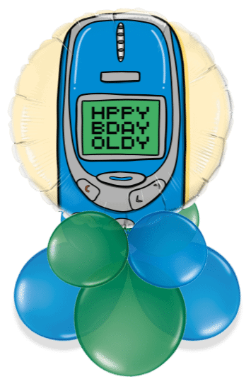 HPPY BDAY OLDY Air Filled Display