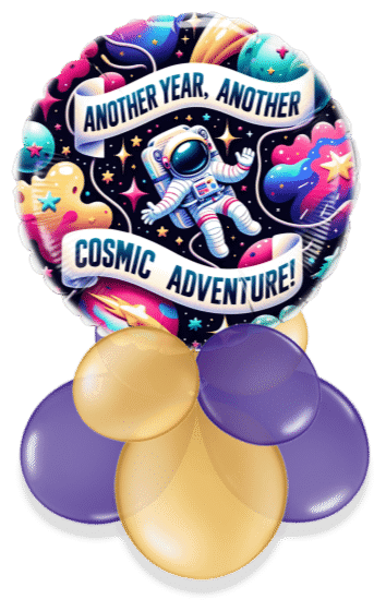 Cosmic Birthday Air Filled Display