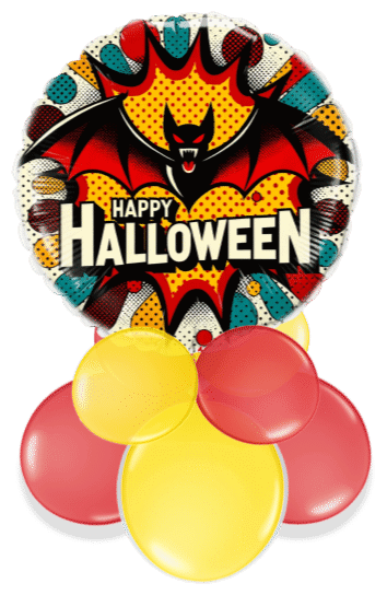 Retro Bat Halloween Air Filled Display
