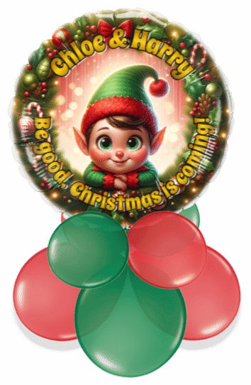 Christmas Elf Air Filled Display