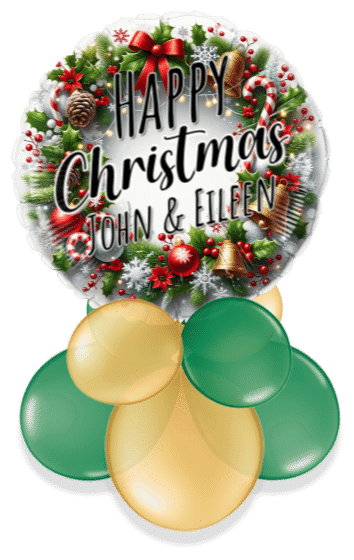 Christmas Wreath Air Filled Display