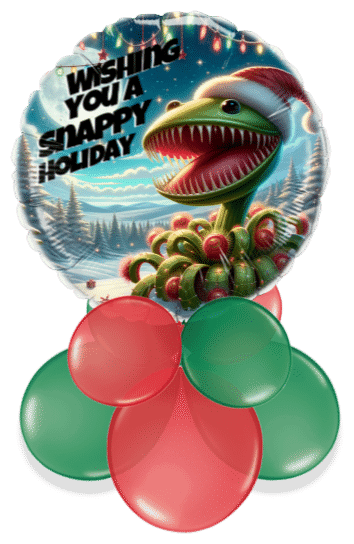 Venus Flytrap Snappy Holiday Air Filled Display