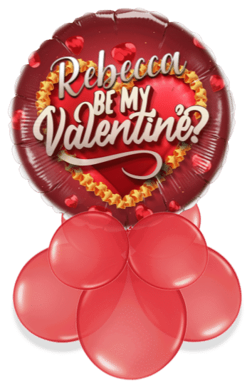Be My Valentine Air Filled Display