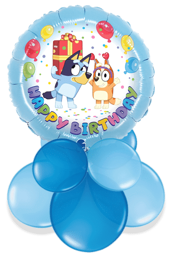 Bluey and Bingo Birthday Air Filled Display