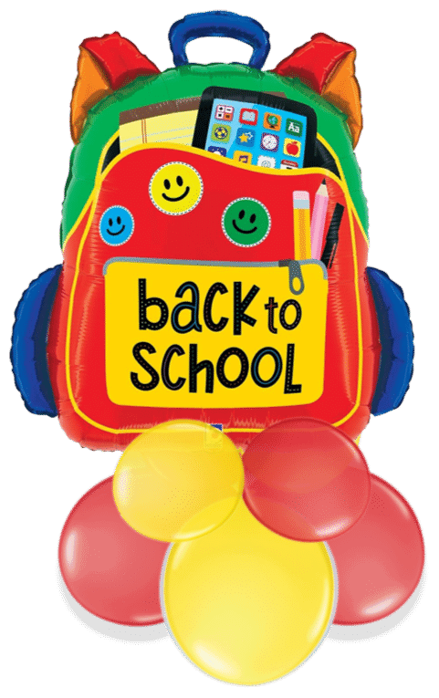 Back to School Back Pack Air Filled Display