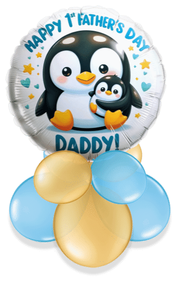 Happy 1st Father's Day  Air Filled Display