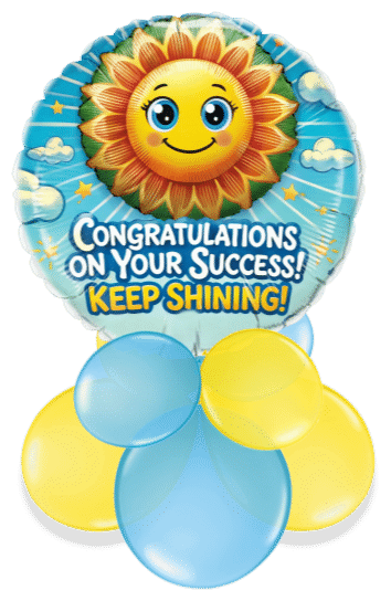 Congratulations Keep Shining Air Filled Display