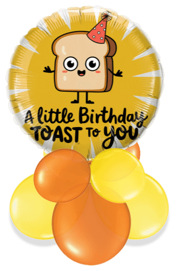 Birthday Toast Air Filled Display