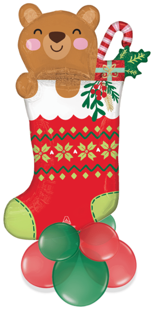 Christmas Stocking Air Filled Display