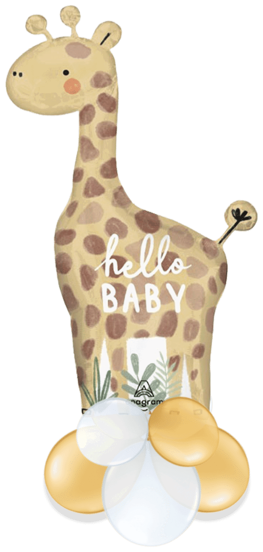 New Baby Giraffe Air Filled Display