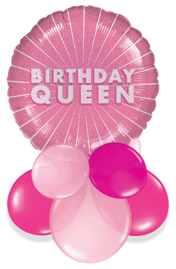 Birthday Queen Air Filled Display