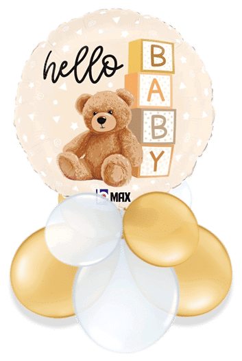 Hello Baby Bear Air Filled Display