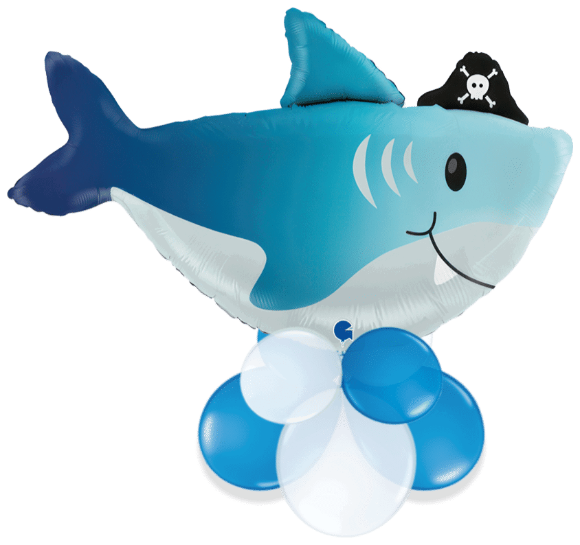 Pirate Shark Air Filled Display