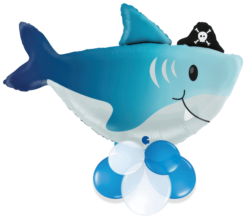 Pirate Shark Air Filled Display