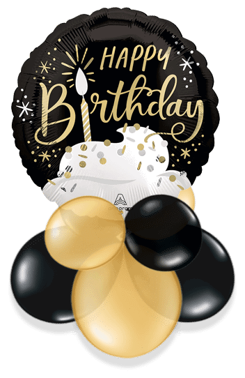 Birthday Candle Sparkle Air Filled Display