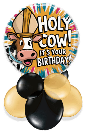 Holy Cow It's Your Birthday Air Filled Display