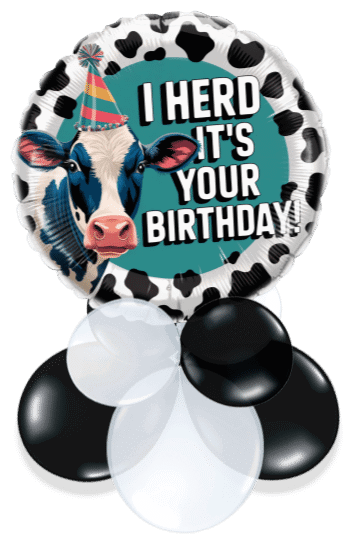 I Herd its your Birthday Air Filled Display