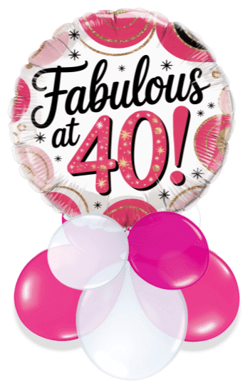 Fab at 40! Air Filled Display