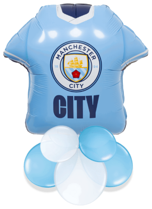 Manchester City Football Shirt Air Filled Display