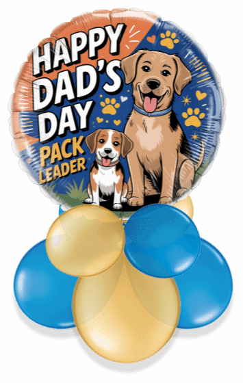 Happy Dads Day Pack Leader Air Filled Display