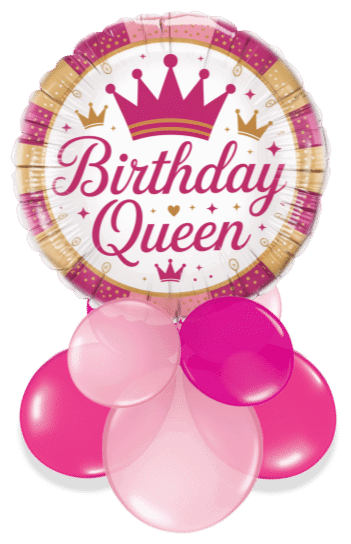Birthday Queen Air Filled Display