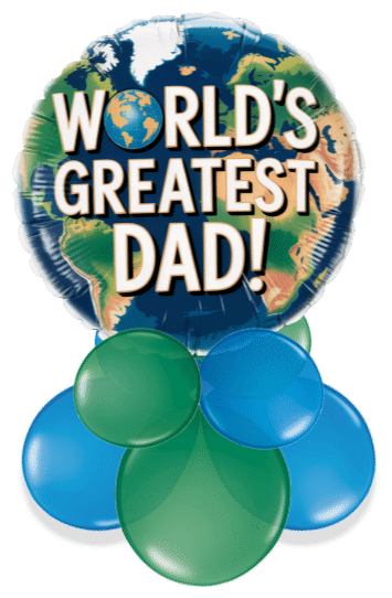 Worlds Greatest Dad Air Filled Display