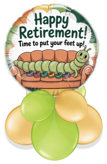 Retirement Air Filled Display