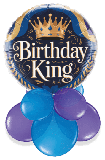 Birthday King Air Filled Display