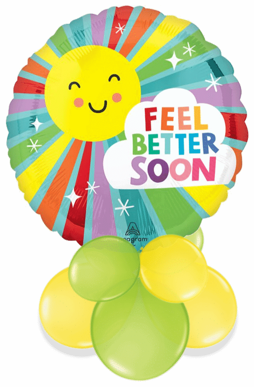Feel Better Soon Jumbo Air Filled Display
