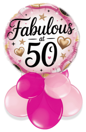 Fab at 50! Air Filled Display